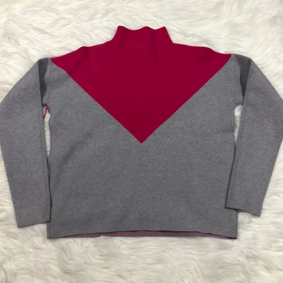 Cynthia rowley pink and grey sweater - Picture 2 of 6